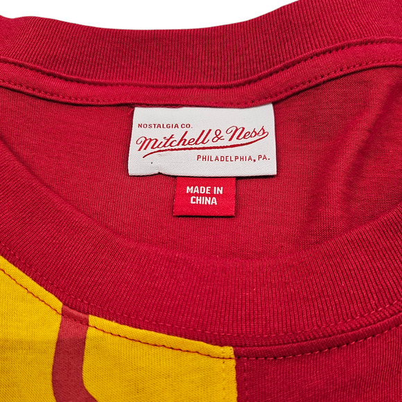 NWT Atlanta Hawks Shirt Mens Large Mitchell and Ness Basketball Short Sleeve Tee - Picture 8 of 14